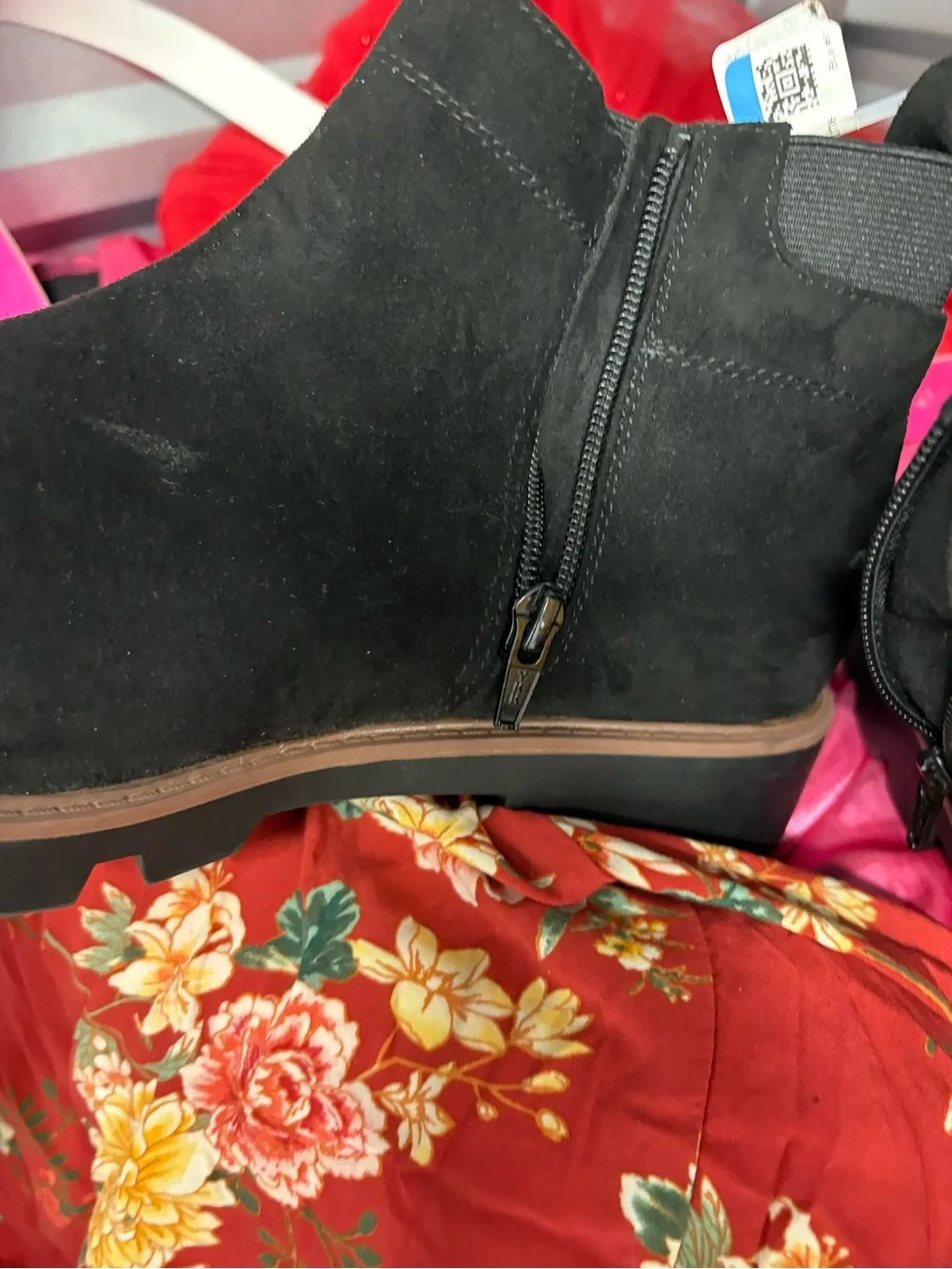 Black Suede Ankle Boots - Versatile Women's Chelsea Style